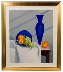 Untitled by Jane Jones, Oil on Panel, offered Oct 2021