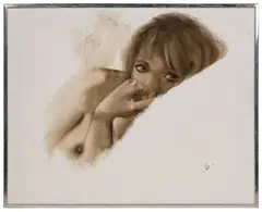 Jim Abeita, Untitled, Oil on Canvas