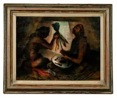 Paul Dyck, Egg, Tempera on Panel