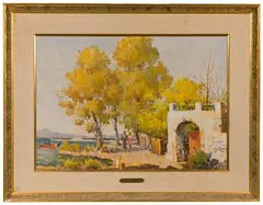 Antonis Kanas, Poros, Greece, Oil on Canvas