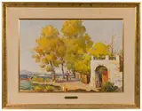 Antonis Kanas, Poros, Greece, Oil on Canvas