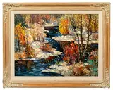 Tinyan Chan, October, Oil on Canvas