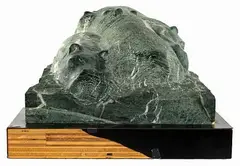 Reclining Nudes IV by Jane Botsford Armstrong, Marble Sculpture, offered Oct 2021