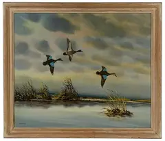For Just a Moment by Bob Frankowiak, Oil on Canvasboard, offered Sep 2021