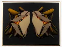 Untitled by Paul Pinzarrone, Acrylic on Plexiglas, offered Sep 2021