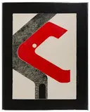 Haute Fidelite by Jacqueline DeButler, Serigraph and Etching, offered Sep 2021