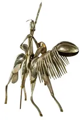 Gerard Bouvier, Don Quixote, Sculpture