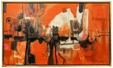 Study in Red by Douglas Craft, Oil on Canvas, offered Aug 2021