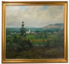 Lewis Henry Meakin, Untitled, Oil on Canvas