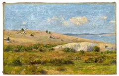 Lewis Henry Meakin, Sunlight, Oil on Canvas
