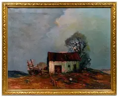 Untitled by Oscar D. Soellner, Oil on Canvas, offered Aug 2021