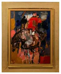 Paul Guiramand, Untitled, Oil on Canvas