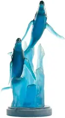 Untitled by Donjo, Acrylic Whale Sculpture, offered Aug 2021