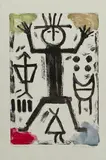 Jaune Quick–to–See Smith, Fremont Man, Monotype