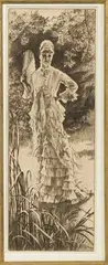 Le Printemps by James Tissot, Etching, offered Feb 2025