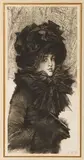 James Tissot, Sunday Morning, Etching