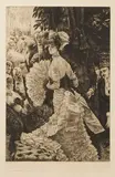 James Tissot, L'ambitieuse, Etching