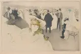 Edgar Chahine, Le Promenoir