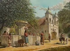 Michael Gentry, The Wishing Well, Oil on Canvas