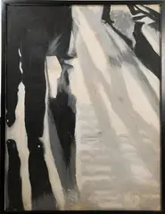At the Station by Montana Morrison, Oil on Board, offered Jul 2021