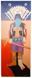 Ray Kobald, Apache, Acrylic on Canvas