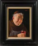 Otto Eichinger, Untitled, Oil on Illustration Board