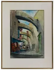 Untitled by Gerhard C. F. Miller, Watercolor, offered May 2021