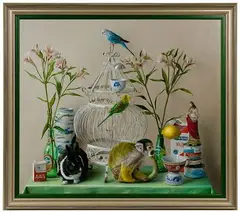 Faith by Jason Wheatley, Oil on Board, offered May 2021