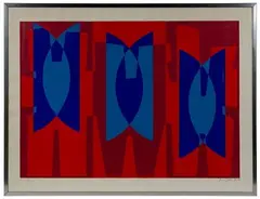 Jimmy Ernst, Cosmopolitan, Serigraph