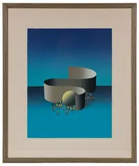 Dallas by Kurt Larisch, Serigraph, offered May 2021