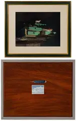 Deborah Deichler, Tart with Green Drawers, Pastel on Paper