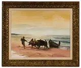 Tom Darro, Untitled, Oil on Canvas Board