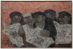 Akira Tanaka, Untitled, Oil on Canvas
