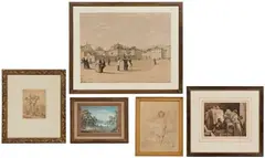 Untitled by Georg Wachter, Watercolor on Paper, offered Mar 2021