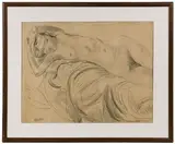 Jacob Epstein, Untitled, Graphite on Paper