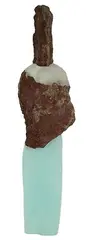 Gathering Figure #4 by Thomas Scoon, Glass and Slate Sculpture, offered Mar 2021