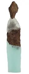 Gathering Figure #1 by Thomas Scoon, Glass and Slate Sculpture, offered Mar 2021