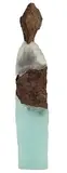 Gathering Figure #1 by Thomas Scoon, Glass and Slate Sculpture, offered Mar 2021