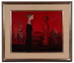 Untitled by Yvan Beltrame, Oil on Canvas, offered Feb 2021
