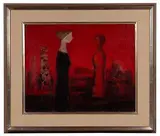 Untitled by Yvan Beltrame, Oil on Canvas, offered Feb 2021