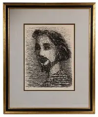 Untitled by Anatoli Kaplan, Lithograph, offered Feb 2021