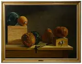 Untitled by James Disrud, Oil on Linen, offered Jan 2021
