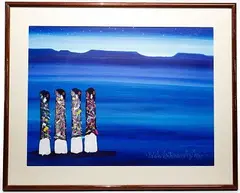 Pablo Antonio Milan, Untitled, Acrylic on Paper