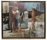 Untitled by Sheikh Afzal, Mixed Media on Canvas, offered Jan 2021