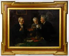 Louis Henry Charles Moeller, Untitled, Oil on Canvas