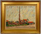 Emile Sabouraud, Untitled, Oil on Canvas