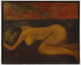 Manuel Blanco-Gonzalez, Nude, Oil on Canvas
