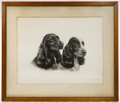 Léon Danchin, Untitled, Etching