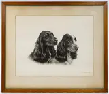 Léon Danchin, Untitled, Etching