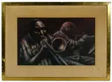 Noel Rockmore, Untitled, Oil on Panel